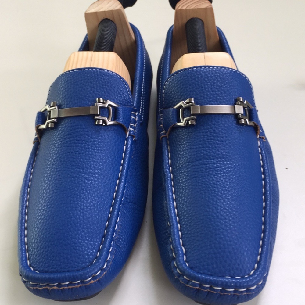 Brix, Men's Blue Casual Shoes, Size 13